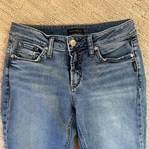 Silver Elyse Slim Boot Jean